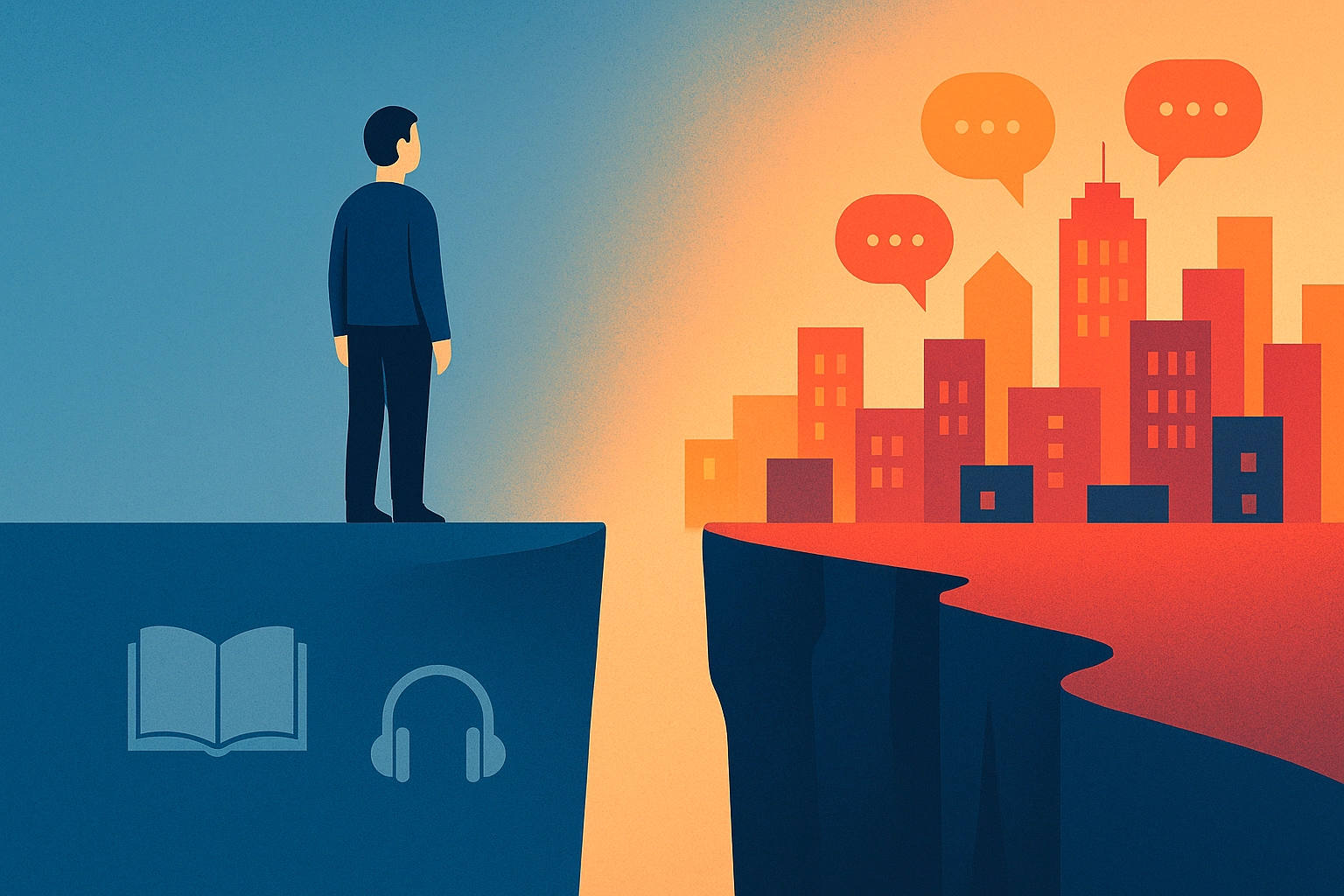 The Intermediate Plateau: Why You Understand a Language But Can’t Speak It (And How to Break Through)