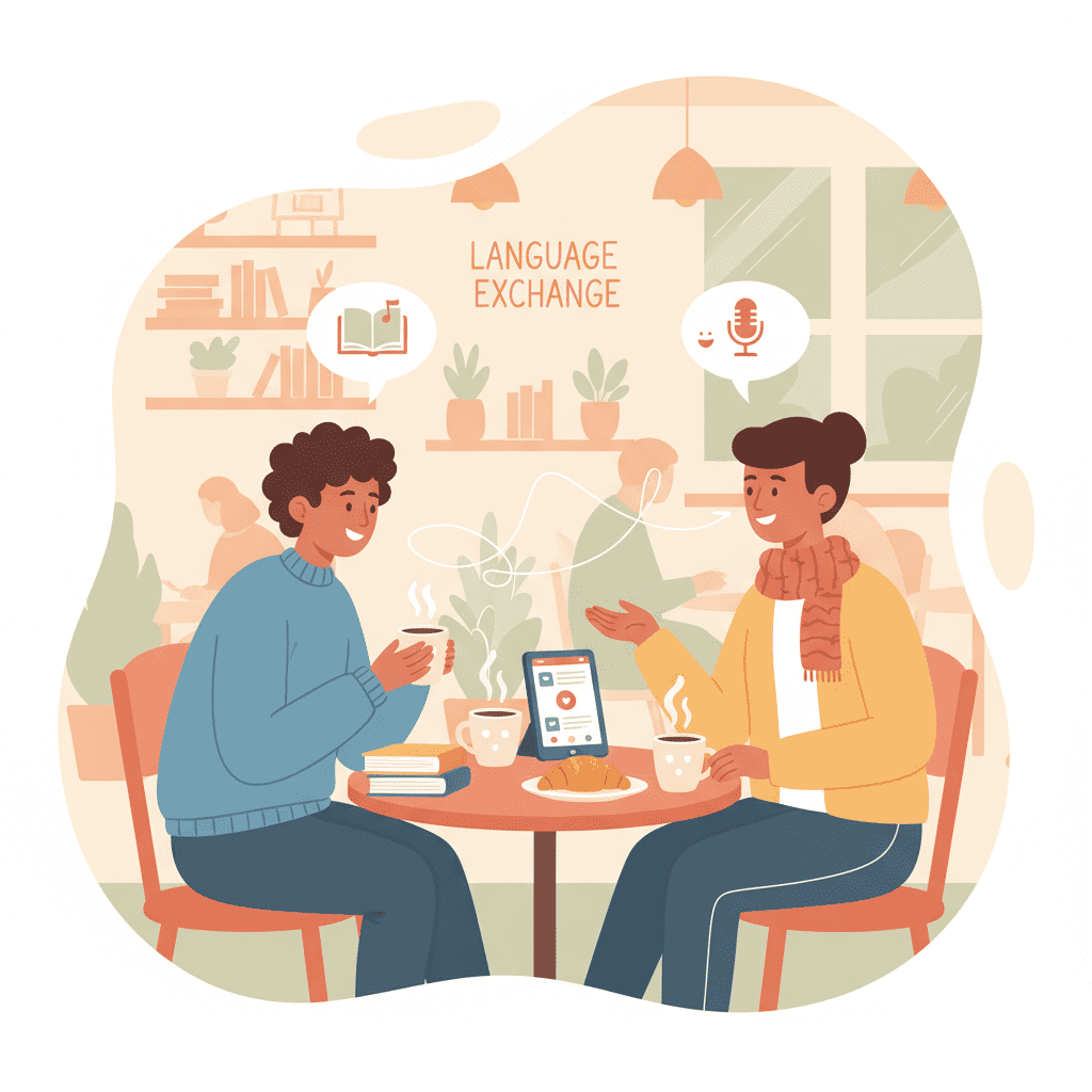 Comparing the Best Ways to Practise Conversation in a New Language: Adapting to Accents and Real-World Scenarios