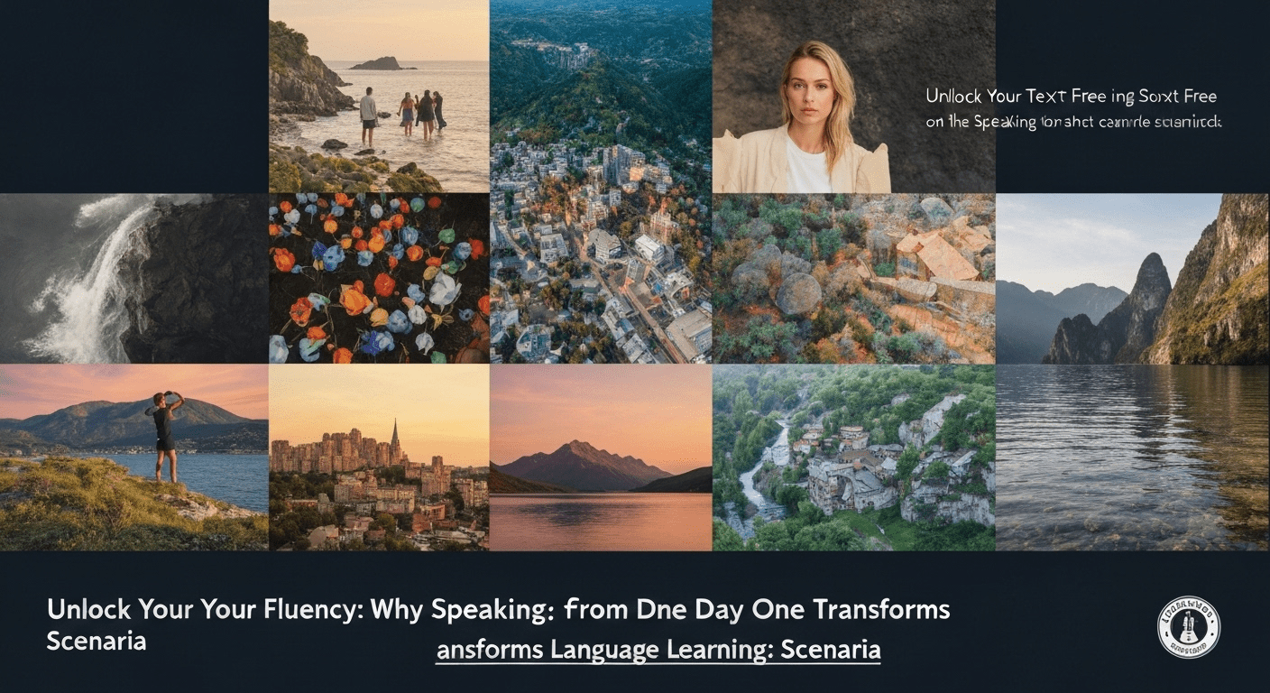 Unlock Your Voice: Overcoming the Speaking Hurdle in Language Learning with Scenaria